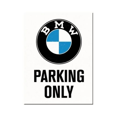 BMW Parking Only Magnes na Lodówkę